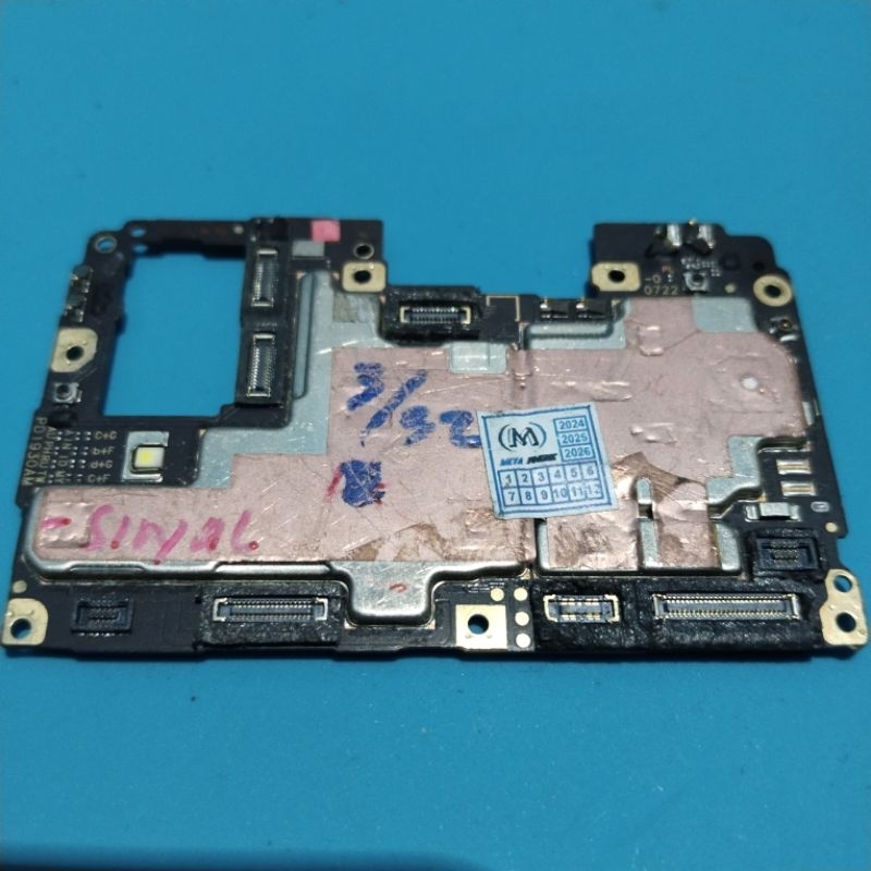 Mesin Vivo Y12i Minus Sinyal Bahan Servis Segel