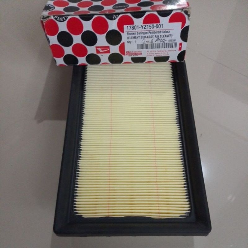 filter udara avansa xenia grand new d-vvti original 17801-YZ150-001