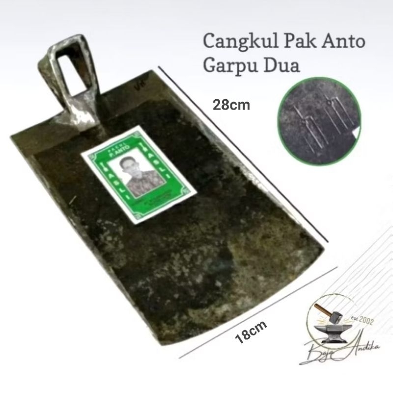 Cangkul Pak Anto Garpu 2 Asli Cangkul Blitar Wojo Isen Asli Pak Anto Blitar
