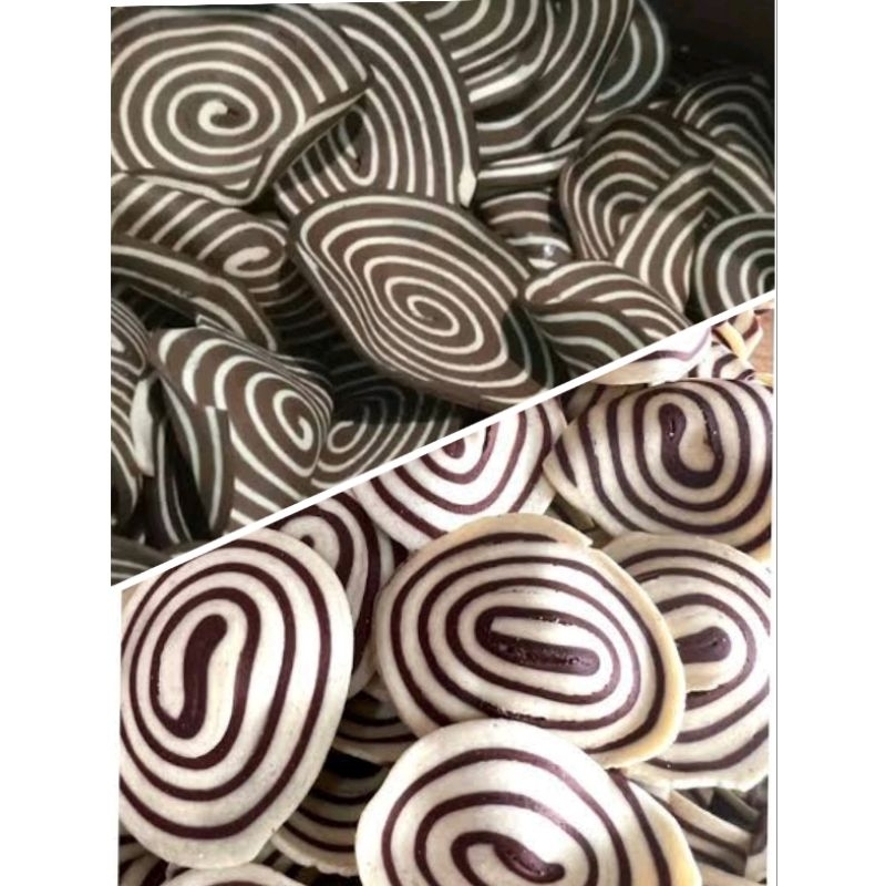 

Kuping Gajah/kue Kuping Gajah Hitam & Putih