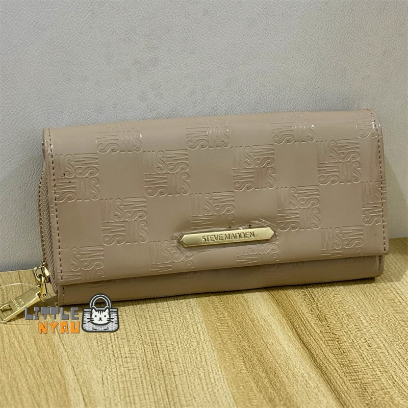 Steve Madden Long Wallet Lipat Coklat