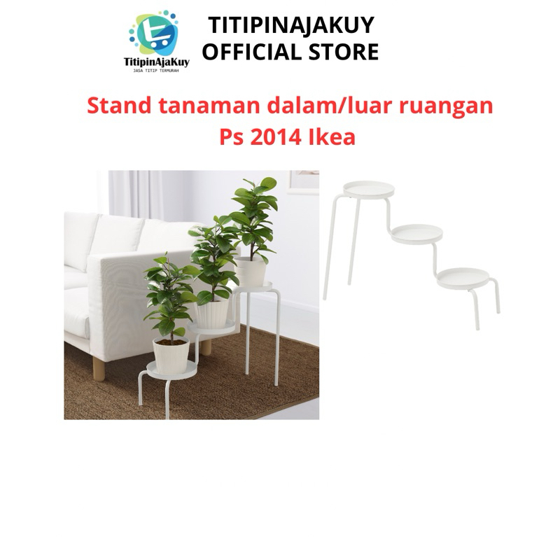 Standing Pot minimalis stand tanaman dalam/ luar ruangan Ikea ps 2014