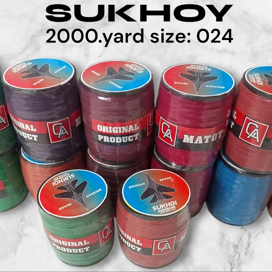 GELASAN SENAR SUKHOY MATOT no 025 2000yard