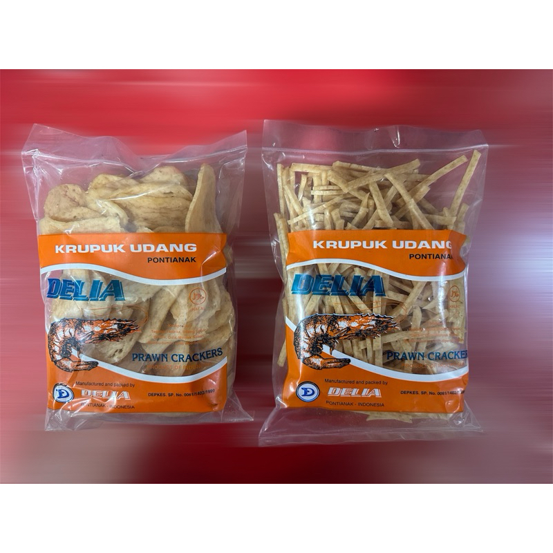 

Kerupuk Udang Delia Keping & Stik Pontianak