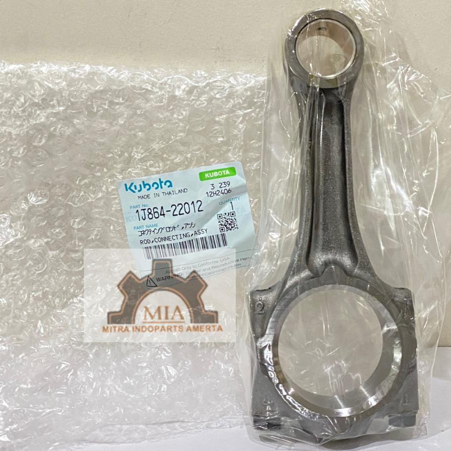 STANG PISTON,CONNECTIONG ROD V2203 V2403 KUBOTA 1J864-22012 GENUINE