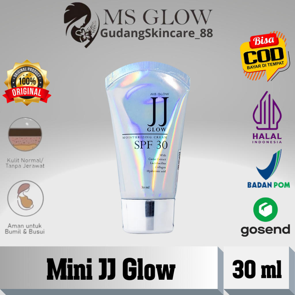 JJ Glow Ms Glow Original Mini 30 ml Spf 30 Sunscreen Ms Glow