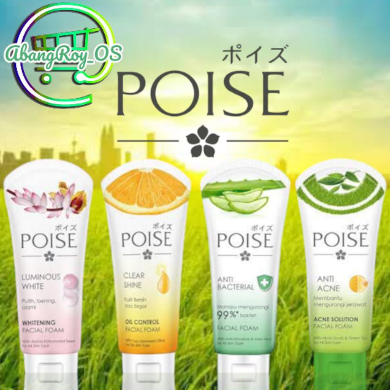 Poise facial foam 100ml
