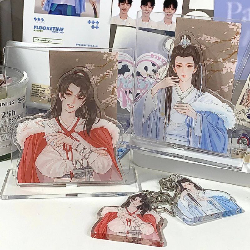 Bjyx Wang Yibo Xiao Zhan Shiying Tangsan Ver Acrylic Standee fanmerch