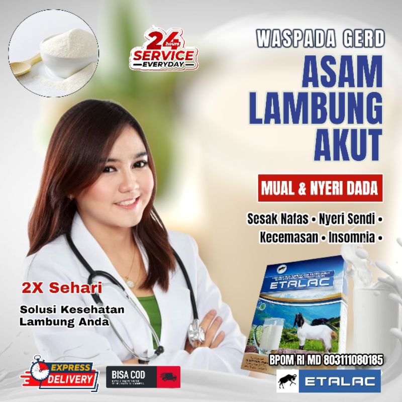 

ETALAC - Susu Bubuk Kambing Etawa Murni Original Tanpa Campuran Gula
