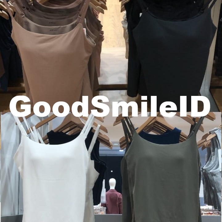 SALE Women AIRism Kamisol Atasan Bra Tank Top Wanita Pakaian Dalam Tanktop Dalaman Inner Women Cewek