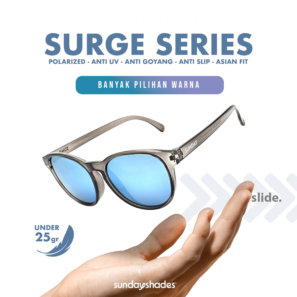 Kacamata Olahraga Sunday Shades Co (Seri Surge)