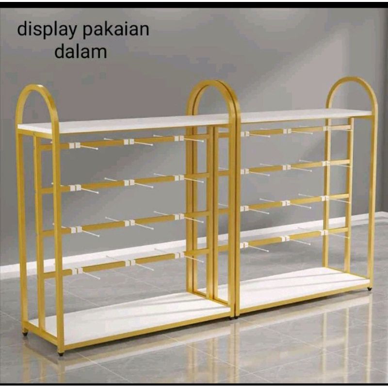 Display rak sepatu//display rak tas//display rak sandal//display rak kaoskaki/rak celana dalam//rak 