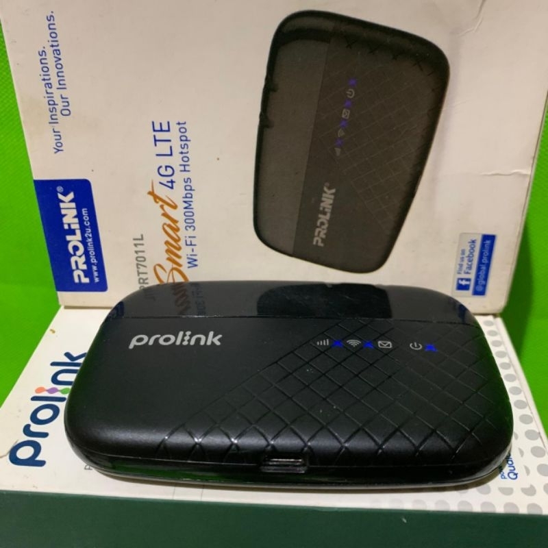 Mifi Modem Wifi 4G PROLINK PRT7011L (Fullset & Batangan) UNLOCK All Operator 4G LTE B1'B3'B5'B8'B40
