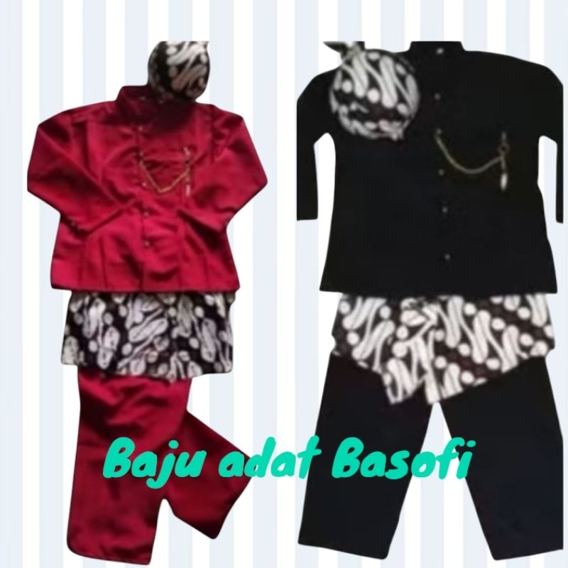 BAJU ADAT JAWA BASOFI /BAJU ADAT JAWA