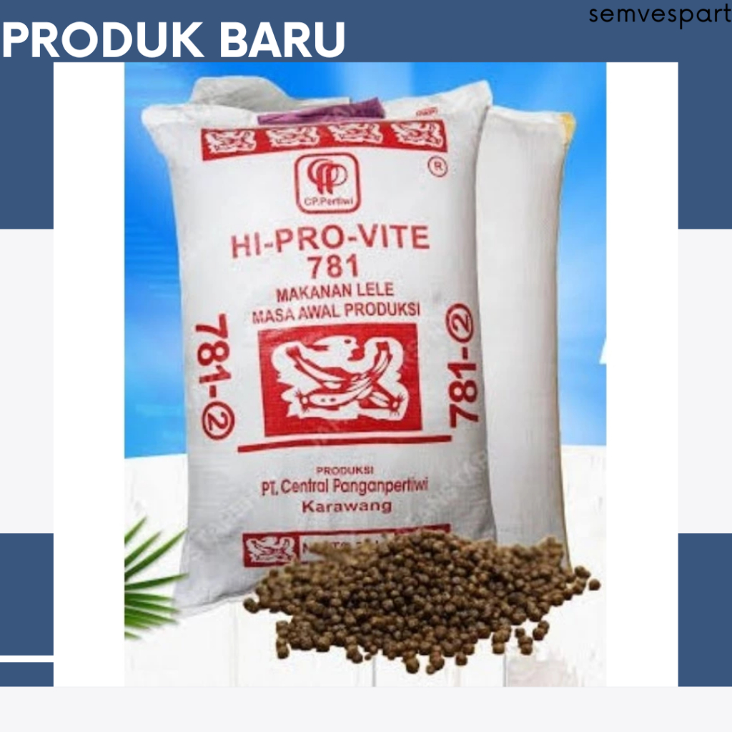 781-2 Makanan Ikan Lele Hi-Pro-Vite 30Kg DEPOK INSTAN
