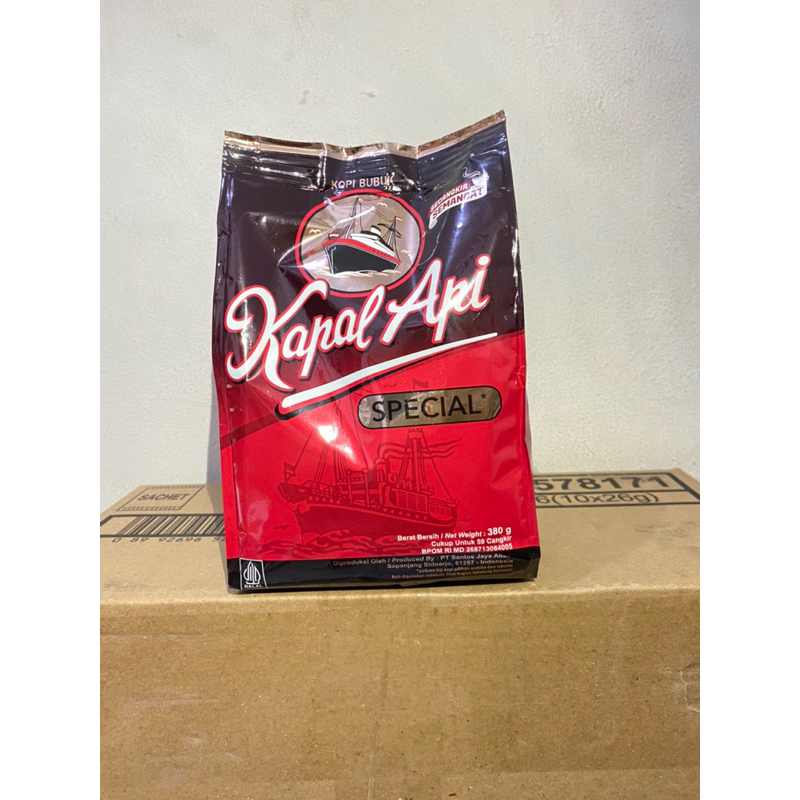 

Kapal api bubuk spesial merah 380gr