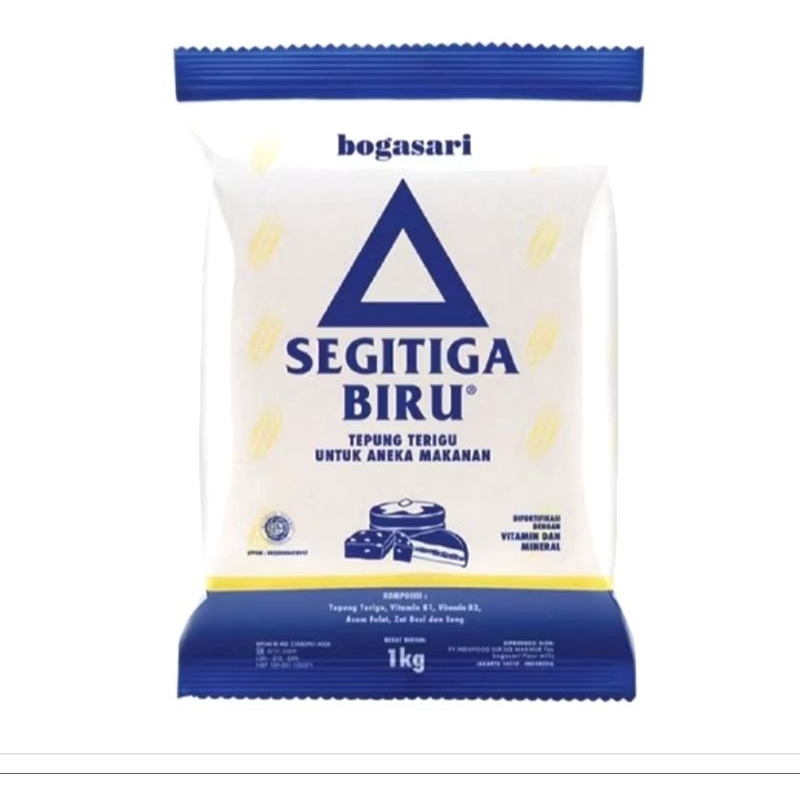 

TEPUNG TERIGU SEGITIGA BIRU 1 KG