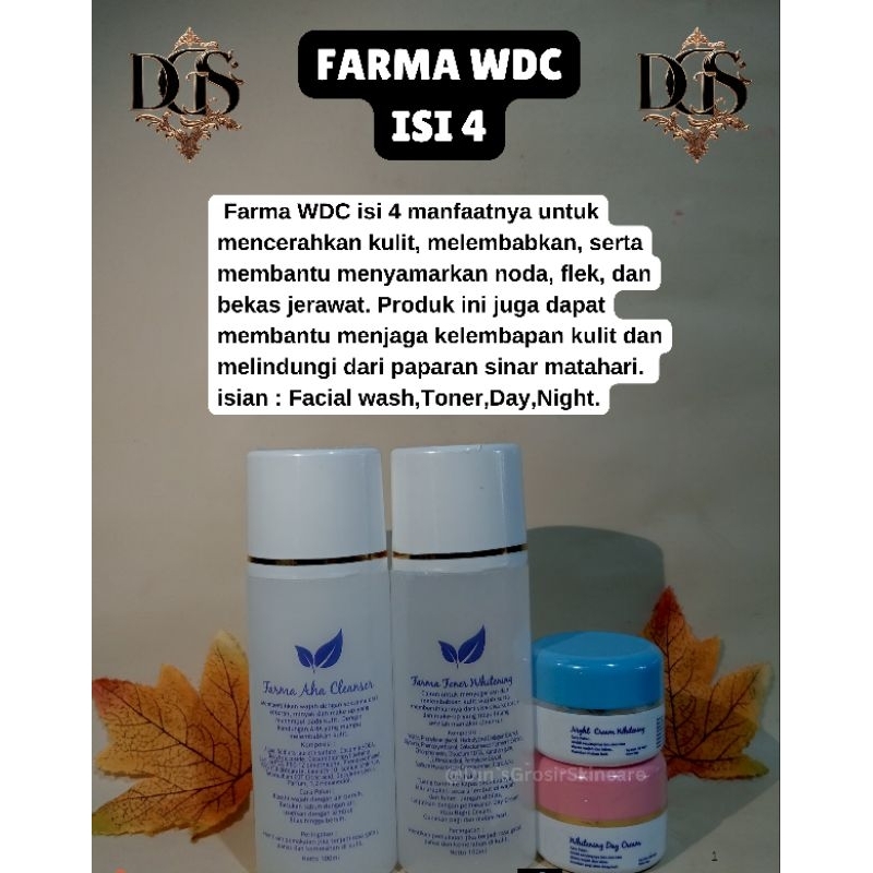 Farma Wdc isi 4 / wdc / cream wdc/FARMA ISI 4/WDC FARMA/FARMA WDC/KRIM WDC/FARMA WDC
