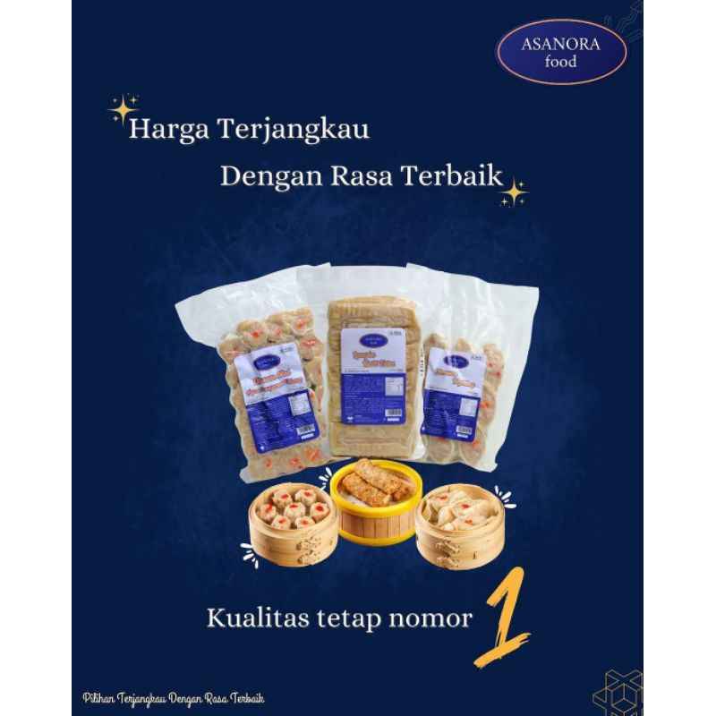 

ASANORA DIMSUM RUMPUT LAUT 525G (15PCS)