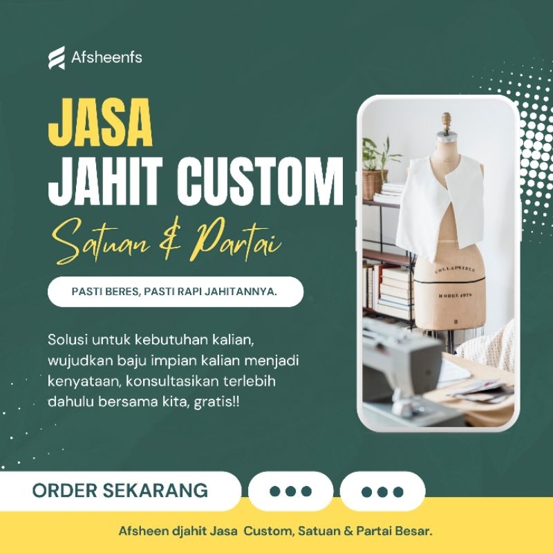 Jasa Jahit Online | Konveksi | Bebas Konsultasi | Berkualitas