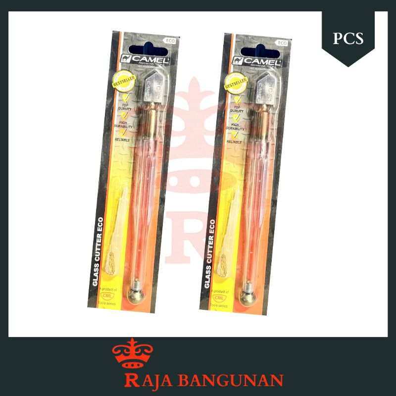 

PISAU PEMOTONG KACA ALAT GLASS CUTTER CAMEL ECO TC60