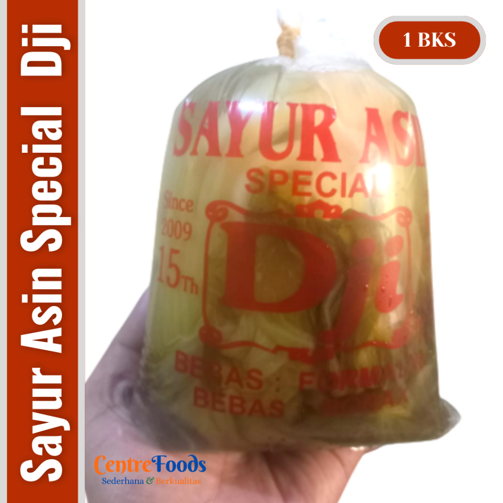 

Sayur Asin Special Dji - Sawi Asin Ham Choi DJI | 500gr [ Harga Per BKS ]