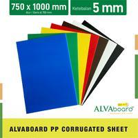 

ALVAboard Lembaran Ukuran 100x75 cm Tebal 5 mm Tersedia 7 Varian Warna