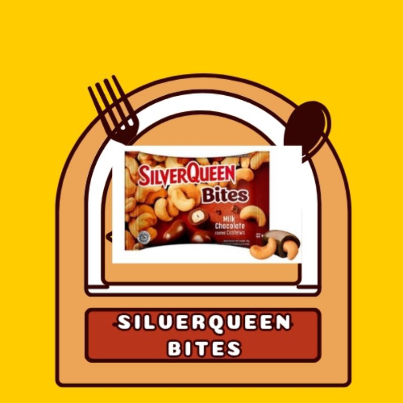

Silverqueen Bites 1 pack isi 3