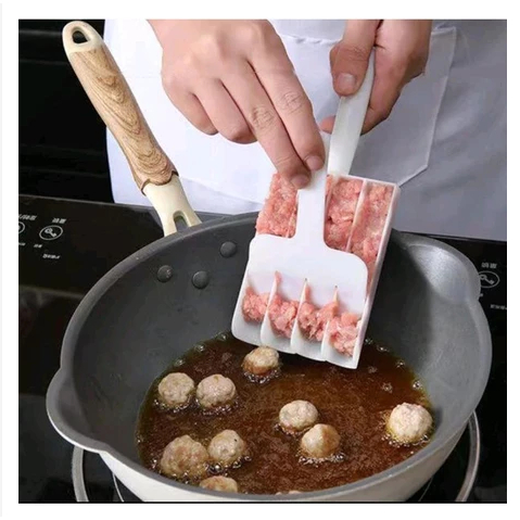 Alat Cetak Bakso Model 4 Baris Anti Lengket/ Alat cetak bakso murah/ alat cetakan bakso manual