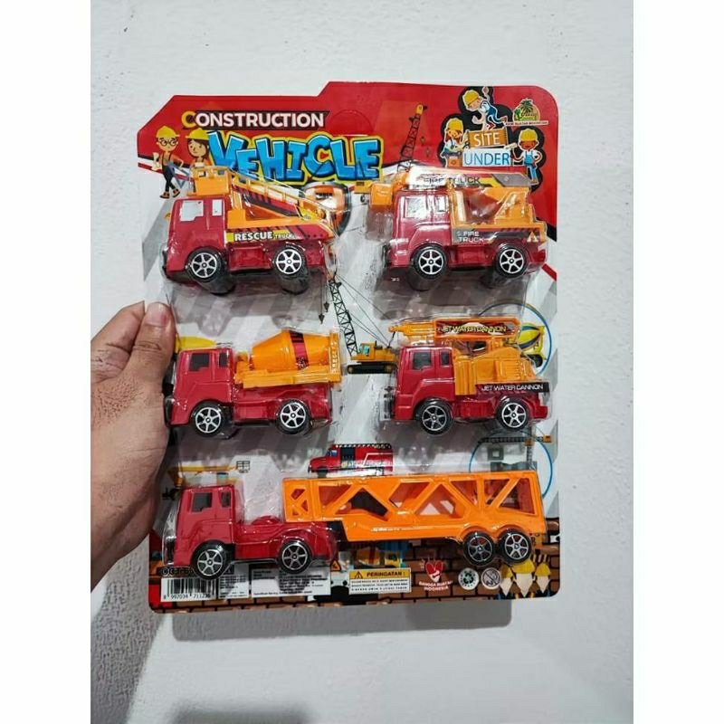 1 set Mainan Mobil - Mobil dan Motor Racing , Main MobilMobilan Anak Laki Laki , Kado Untuk Anak Lak