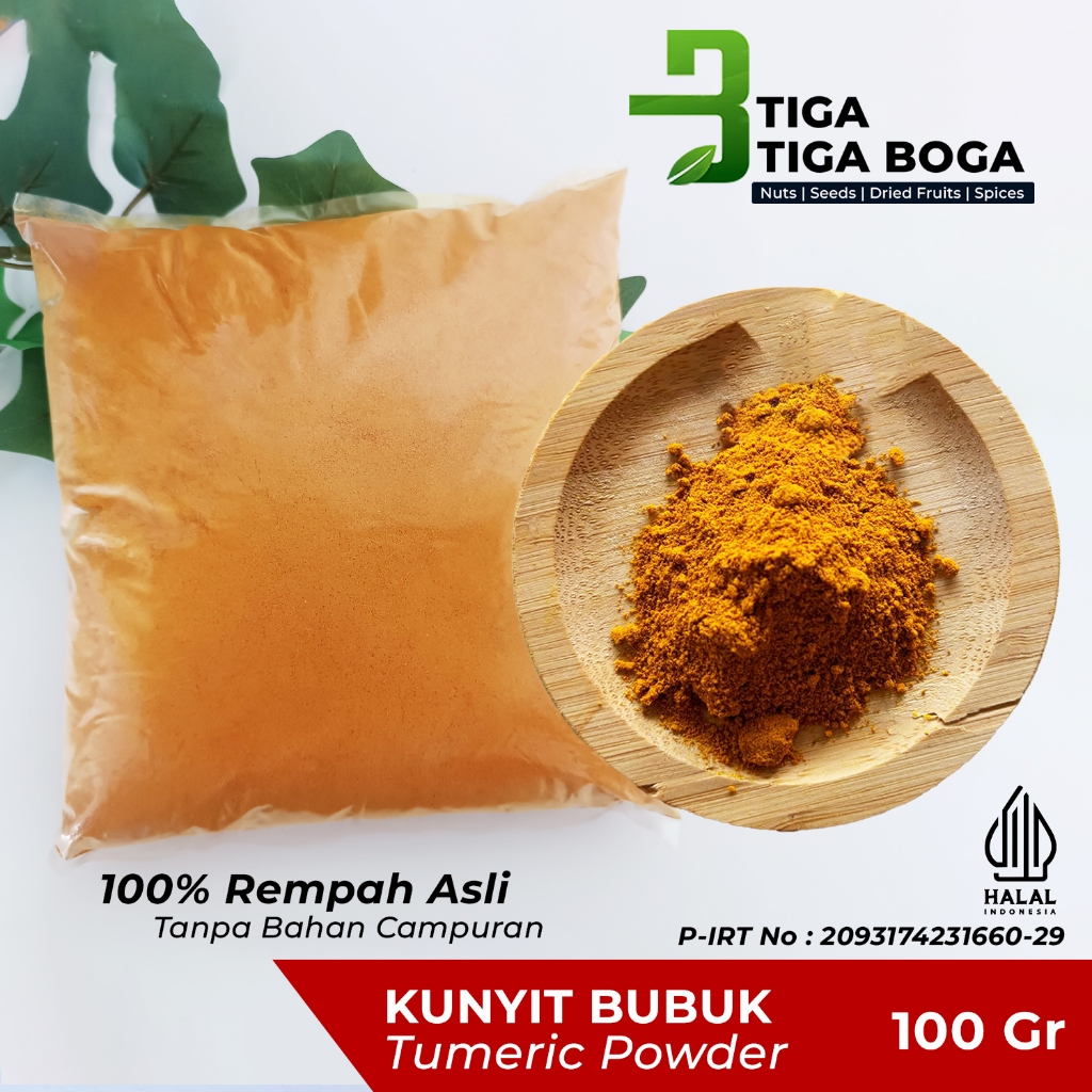 

Kunyit Bubuk Alami | Turmeric Powder 100% Murni 100gr