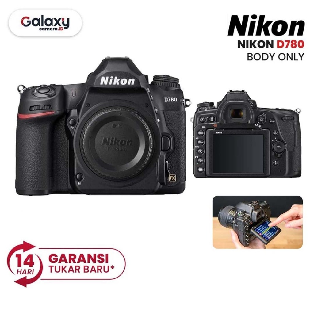 Nikon D780 DSLR Kamera Full Frame dengan 24.5MP dan Hybrid AF