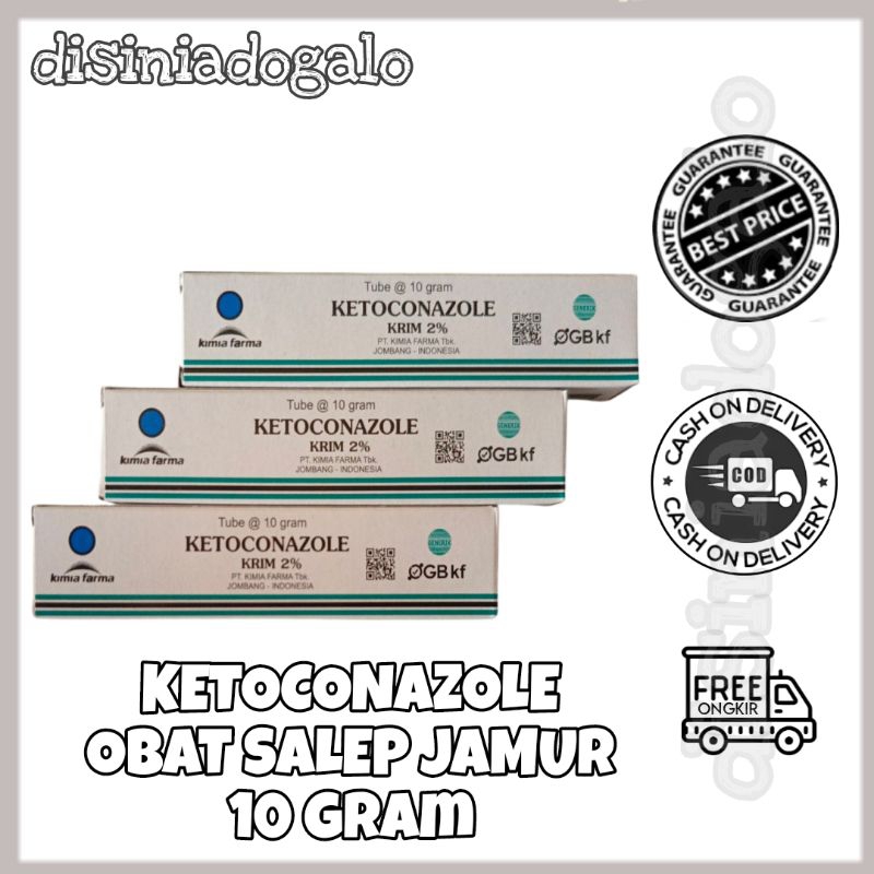Ketoconazole Salep Jamur 10 Gram
