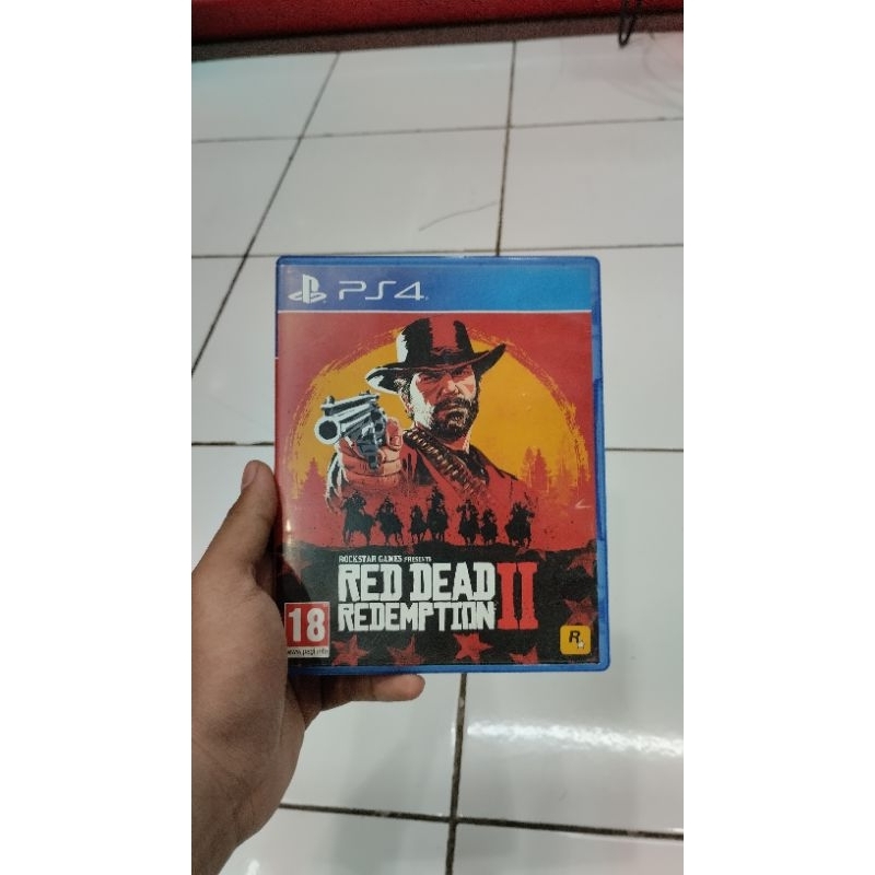 kaset PS4 RDR 2 Double Disk
