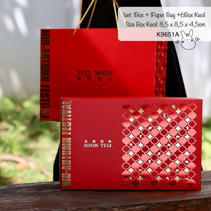

Kotak Mooncake 3D Premium Box K9651| K9826 Kue Bulan Packaging |K96 |K98