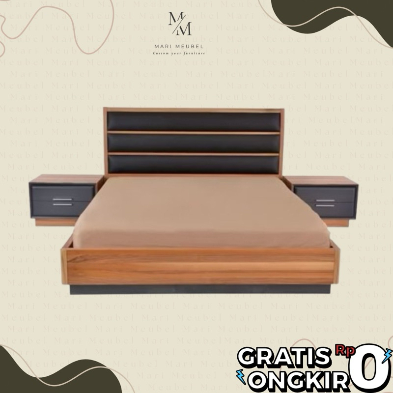 [MariMeubel] Dipan Minimalis Kayu Jati/Mahoni