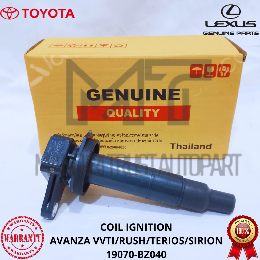 Ignition Coil Koil Avanza Vvti Grandmax Rush Terios Sirion 1Pcs Original Bergaransi Denso