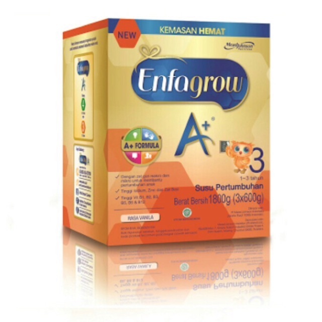 

ENFAGROW A+ 3 1800GR VANILA DAN PLAIN