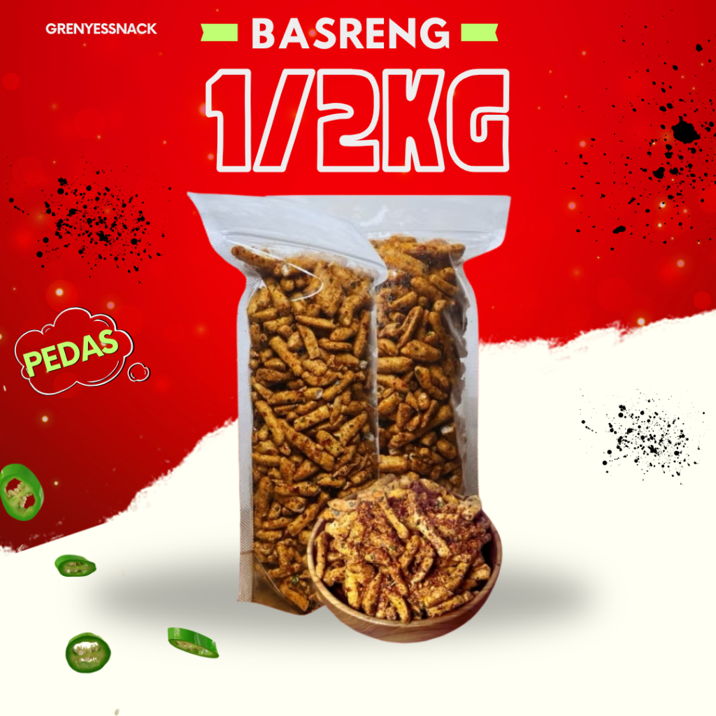 

BASRENG PEDAS DAUN JERUK 1/2KG