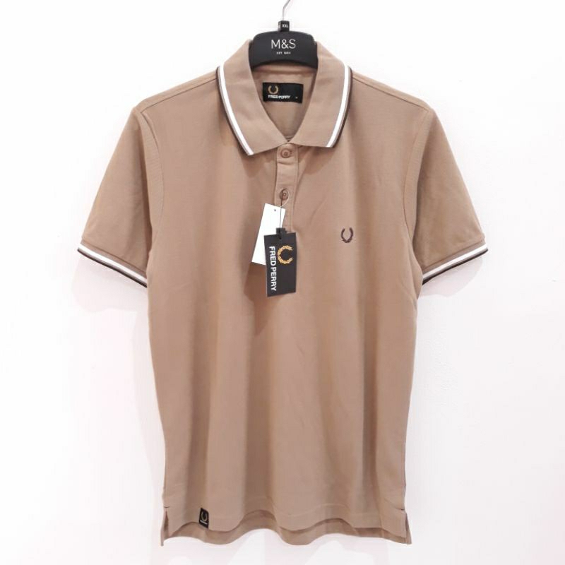 Kaos Polo Kerah Cowok dewasa Fredperry Matahari