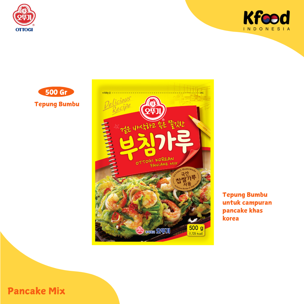 

Kfoodind - Ottogi Pancake Mix 500g - Tepung Pancake Sayuran Korea