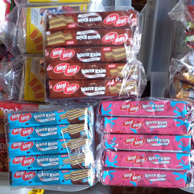 

wafer migi migi 1pax / isi 10 pcs