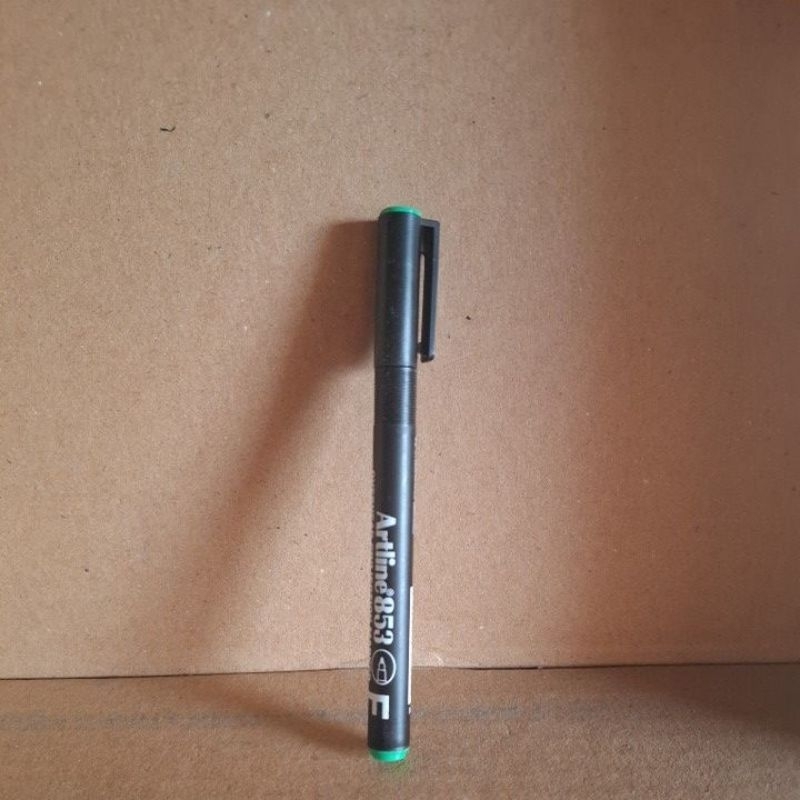 

pen OHP / overhead projection marker F 0.5mm artline HIJAU