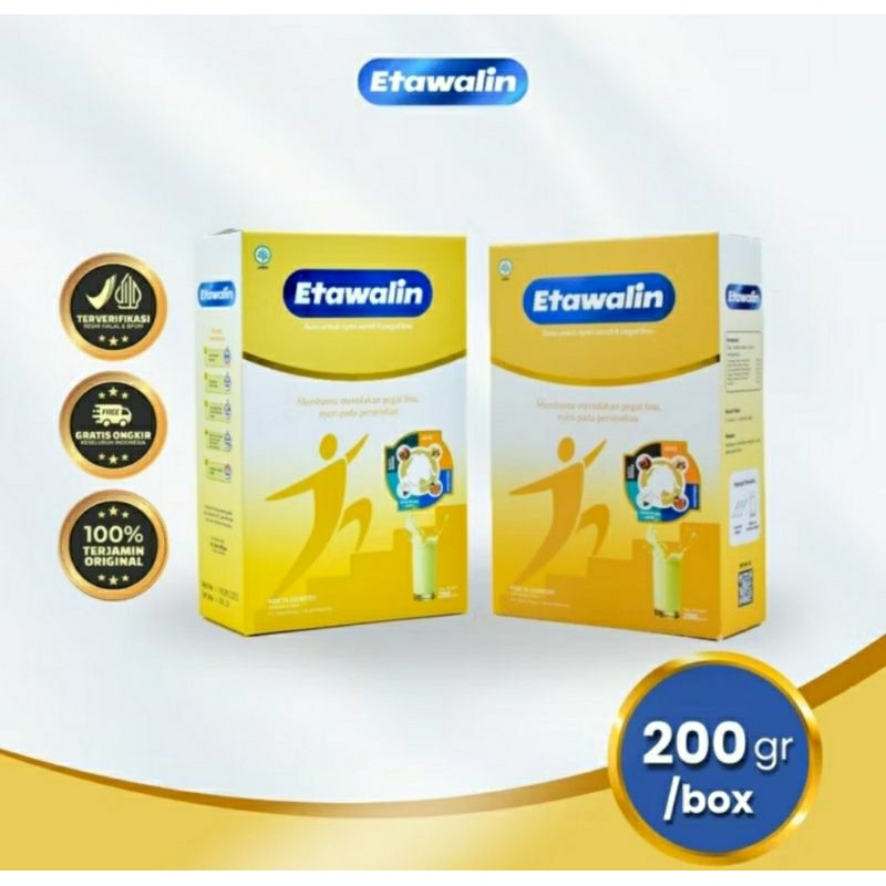 

Etawalin 200g / Susu Bubuk Kambing / Susu Asam Urat dan Tulang