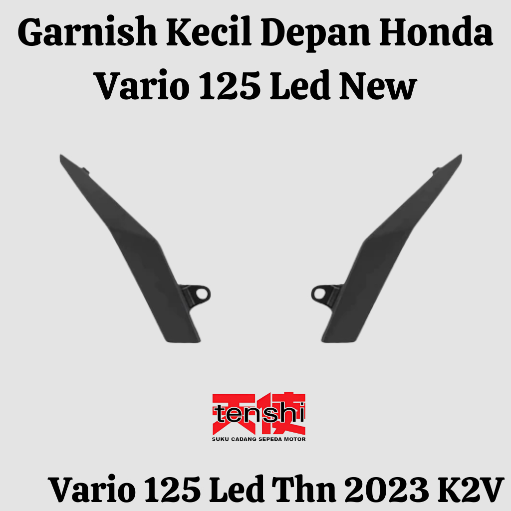 Garnis Fr Cover Sayap Depan Samping Kanan Kiri Vario 125 LED New K2V Gen 2