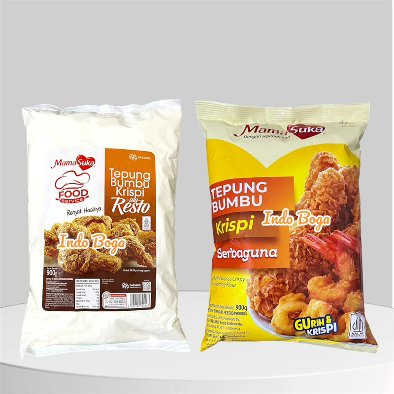 

Mamasuka Tepung Bumbu Krispi 900 gram / tepung ayam goreng crispy