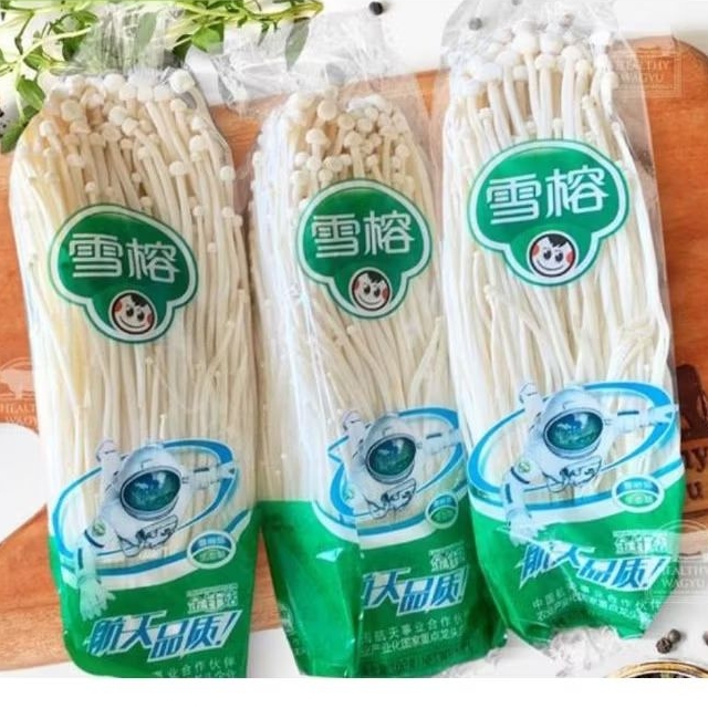 

Jamur Enoki per pack 100 gr