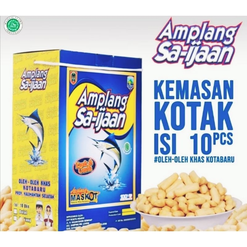 

Amplang Saijaan Per-kotak Isi 10pcs