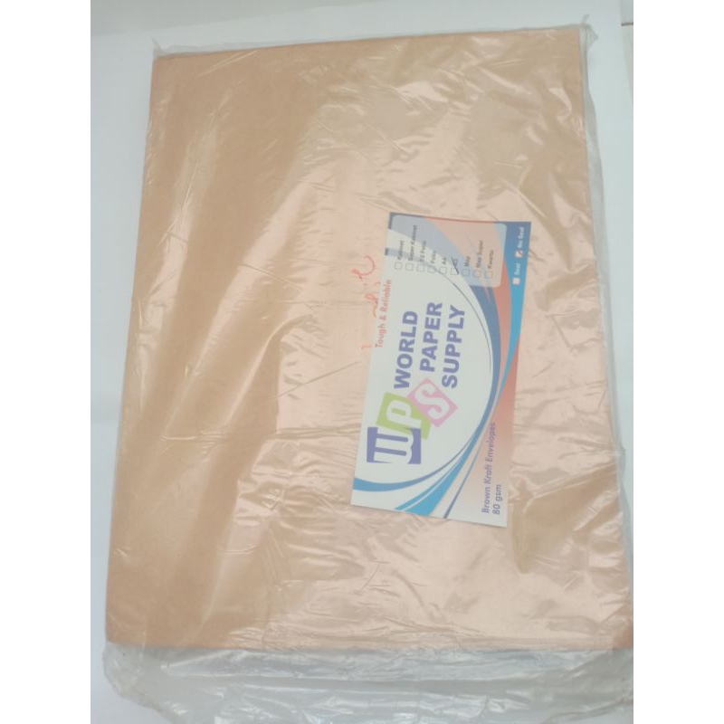 

WPS - Amplop Coklat Ukuran A3 (33 x 42,5 cm) - 1 Pack