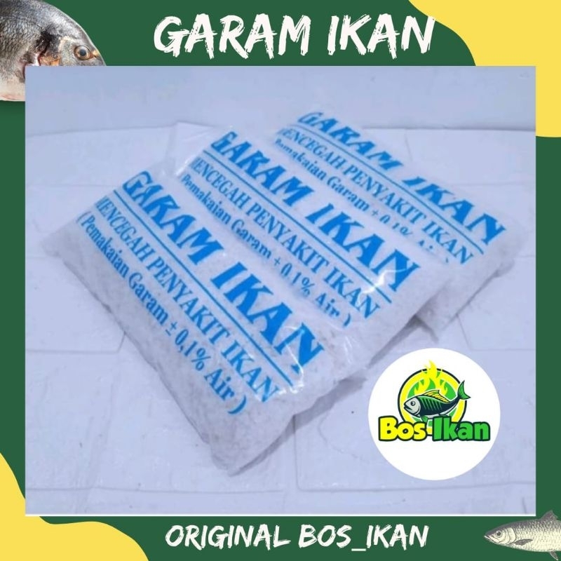

GARAM IKAN 1000 gr putih bersih premium NON YODIUM